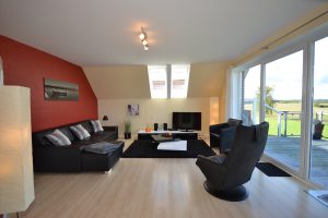Ostsee Ferienwohnung Greiser Seepanorama - Wohnzimmer