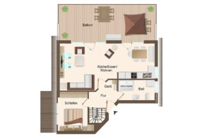 Seepanorama Grundriss-1: OG